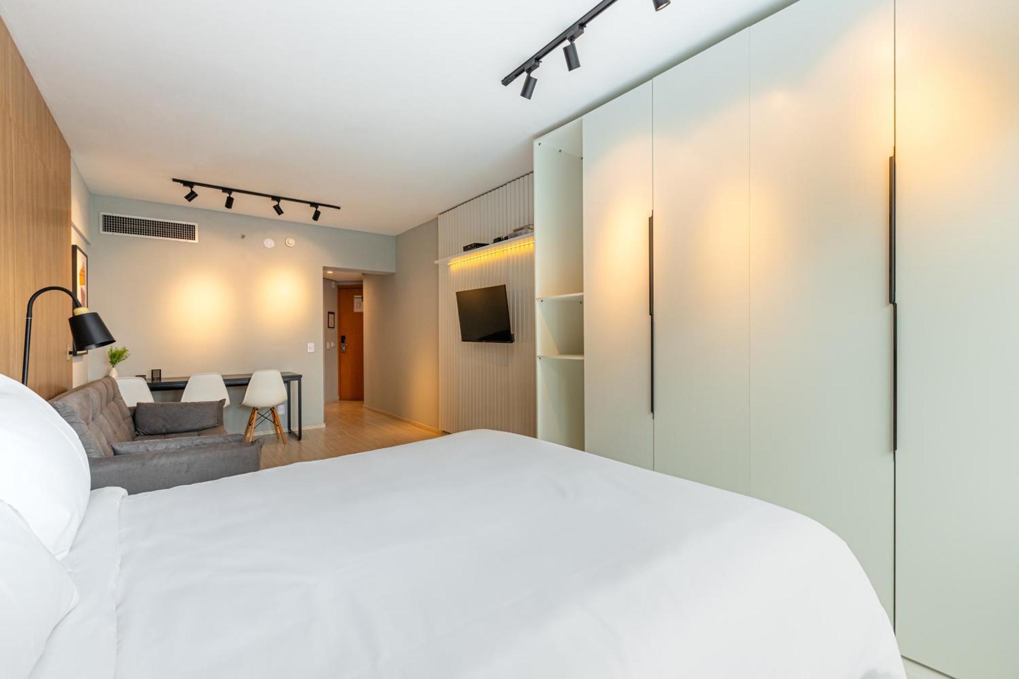 Sol - Flats Av Cauaxi By Anora Spaces Barueri Quarto foto